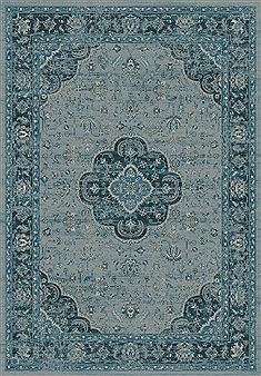 Dynamic REGAL Blue Runner 2'2" X 7'7" Area Rug RG28889104989 801-71513