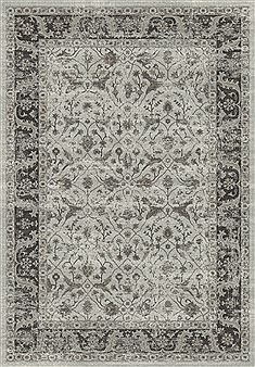 Dynamic REGAL Grey Rectangle 7x10 ft  Carpet 71581