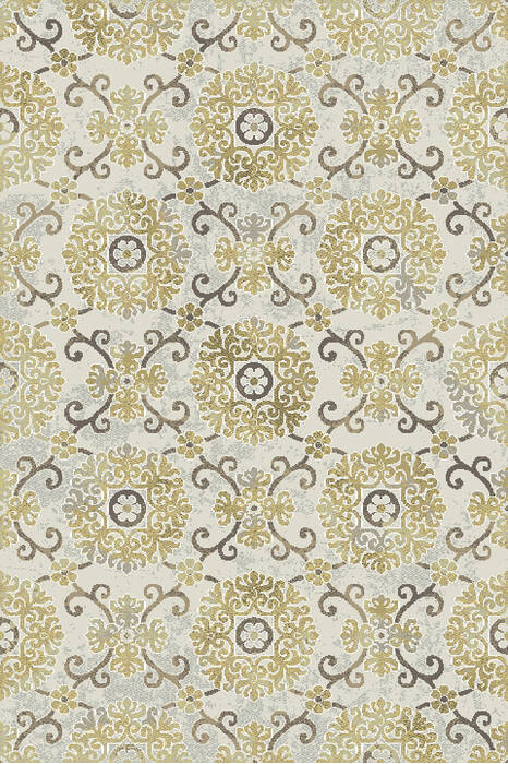 Dynamic ROYAL TREASURE Grey 710 X 1010 Area Rug RT91290270134 801-71721 Image 0