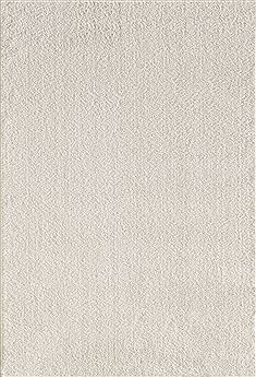 Dynamic SILKY SHAG White Rectangle 9x13 ft  Carpet 71874