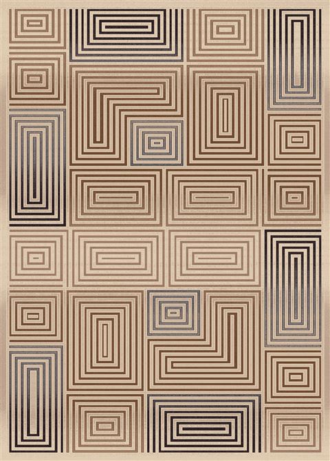 Dynamic TREASURE Beige Runner 22 X 77 Area Rug TE282721100 801-71986 Image 0