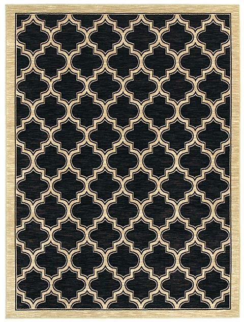 Dynamic YAZD Black 20 X 36 Area Rug YA242816090 801-72349 Image 0