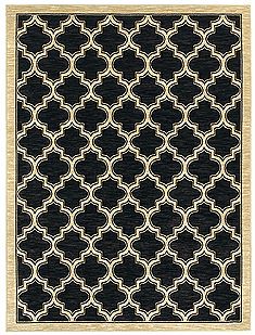 Dynamic YAZD Black Runner 6 to 9 ft  Carpet 72381