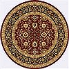 Dynamic YAZD Red Round 53 X 53 Area Rug YAR52803390 801-72438 Thumb 0