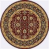 Dynamic YAZD Red Round 53 X 53 Area Rug YAR52803390 801-72438 Thumb 0