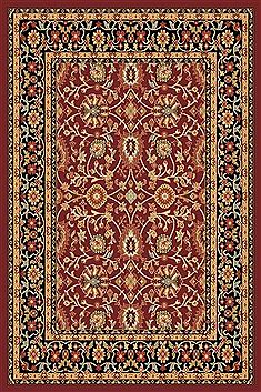 Dynamic YAZD Red 5'3" X 7'7" Area Rug YA692803390 801-72471