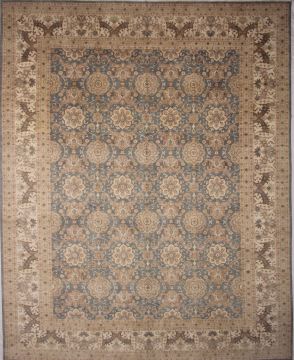 Ziegler Beige Hand Knotted 11'7" X 15'7"  Area Rug 254-72522