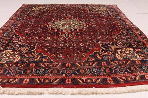 Bidjar Red Hand Knotted 45 X 64  Area Rug 254-74301 Image 1