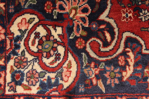 Bidjar Red Hand Knotted 45 X 64  Area Rug 254-74301 Image 5