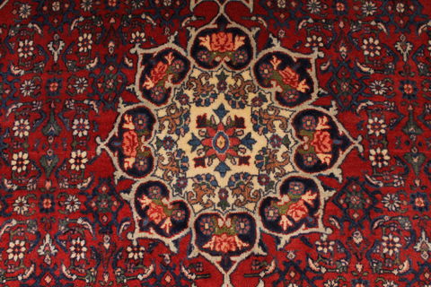 Bidjar Red Hand Knotted 45 X 64  Area Rug 254-74301 Image 6