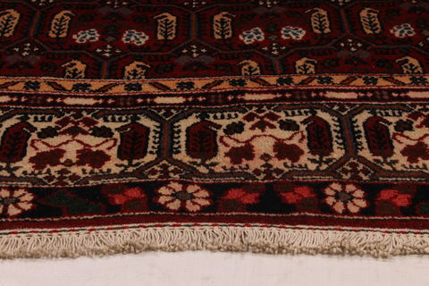 Hossein Abad Red Hand Knotted 54 X 71 Area Rug 254-74308 Image 5