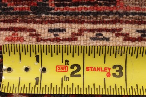 Zanjan Beige Runner Hand Knotted 38 X 170 Area Rug 254-74351 Image 8