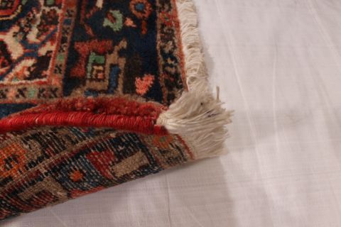 Zanjan Red Runner Hand Knotted 37 X 165 Area Rug 254-74353 Image 3