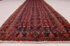 Nahavand Blue Runner Hand Knotted 35 X 133 Area Rug 254-74354 Thumb 1