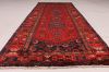 Hamedan Red Runner Hand Knotted 37 X 911 Area Rug 254-74364 Thumb 1