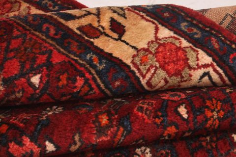 Malayer Red Runner Hand Knotted 37 X 104 Area Rug 254-74379 Image 8