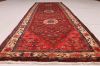 Malayer Red Runner Hand Knotted 37 X 104 Area Rug 254-74379 Thumb 1