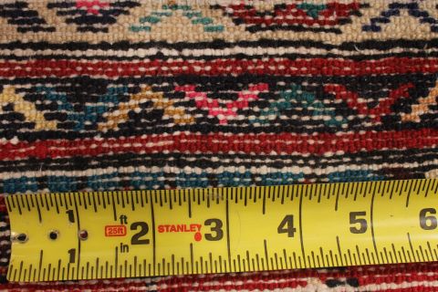 Hossein Abad Red Runner Hand Knotted 29 X 121 Area Rug 254-74392 Image 5