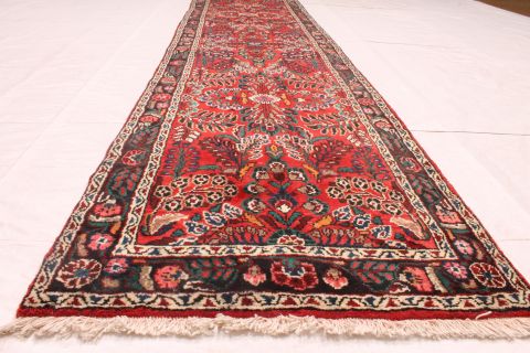 Malayer Red Runner Hand Knotted 29 X 167 Area Rug 254-74401 Image 1