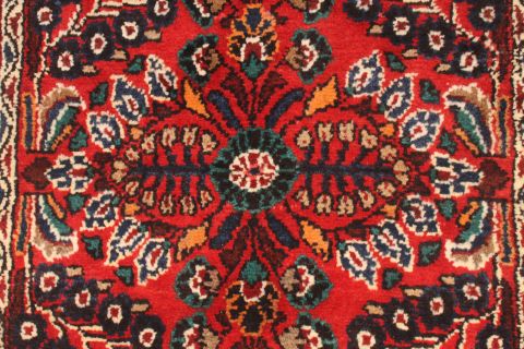 Malayer Red Runner Hand Knotted 29 X 167 Area Rug 254-74401 Image 4