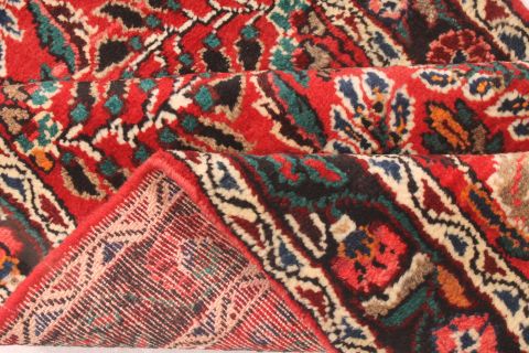 Malayer Red Runner Hand Knotted 29 X 167 Area Rug 254-74401 Image 6