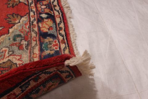 Malayer Purple Runner Hand Knotted 29 X 146  Area Rug 254-74408 Image 3