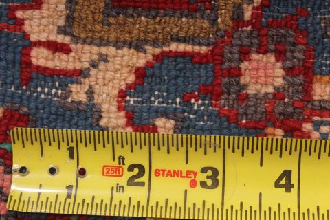 Malayer Purple Runner Hand Knotted 29 X 146  Area Rug 254-74408 Image 6