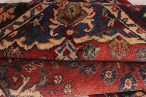 Malayer Purple Runner Hand Knotted 29 X 146  Area Rug 254-74408 Image 8