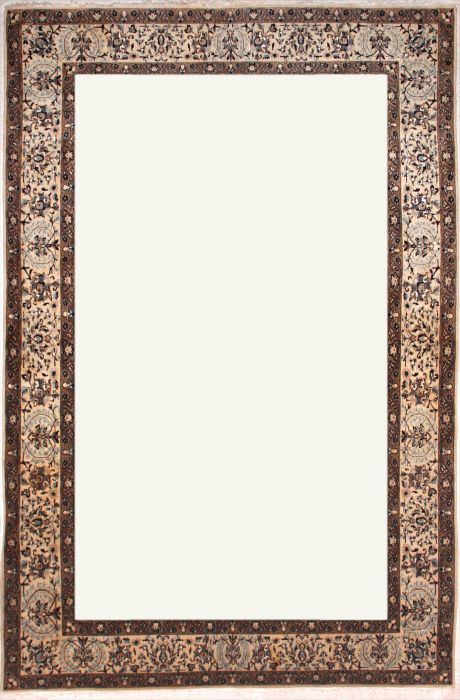 Nain Blue Hand Knotted 65 X 910 Area Rug 400-74425 Image 5