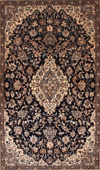 Nain Blue Hand Knotted 65 X 910 Area Rug 400-74425 Image 6