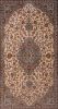 Kashan Beige Hand Knotted 47 X 73 Area Rug 400-74427 Thumb 7