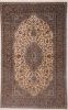 Kashan Beige Hand Knotted 47 X 73 Area Rug 400-74427 Thumb 0