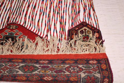 Kilim Red Hand Knotted 310 X 64 Area Rug 400-74429 Image 4