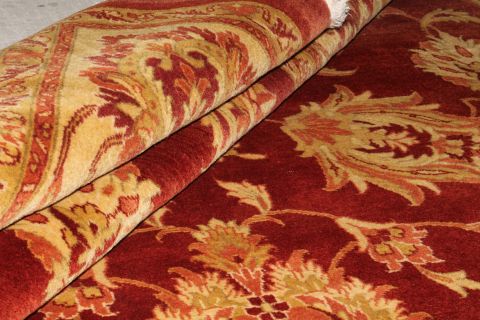 Jaipur Red Hand Knotted 70 X 107 Area Rug 400-74433 Image 3