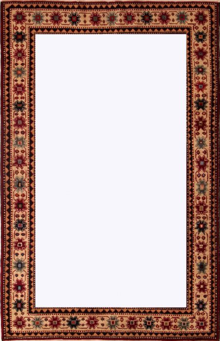 Karabakh Red Hand Knotted 311 X 63 Area Rug 400-74434 Image 1