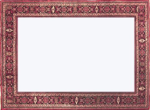 Moshk Abad Red Hand Knotted 102 X 140 Area Rug 400-74436 Image 2