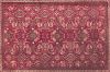 Moshk Abad Red Hand Knotted 102 X 140  Area Rug 400-74436 Thumb 1
