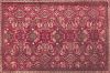 Moshk Abad Red Hand Knotted 102 X 140 Area Rug 400-74436 Thumb 1