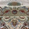 Tabriz White Hand Knotted 411 X 69 Area Rug 400-74439 Thumb 3
