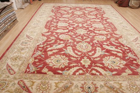 Chobi Red Hand Knotted 102 X 1510 Area Rug 100-74450 Image 11
