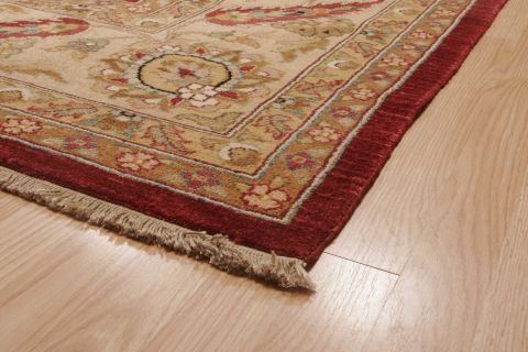 Chobi Red Hand Knotted 102 X 1510 Area Rug 100-74450 Image 1