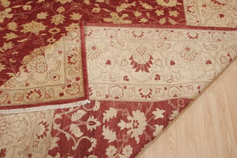 Chobi Red Hand Knotted 102 X 1510 Area Rug 100-74450 Image 3