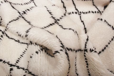 Gabbeh White Hand Knotted 59 X 710 Area Rug 100-74454 Image 2