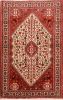 Abadeh Red Hand Knotted 35 X 53 Area Rug 100-74459 Thumb 0