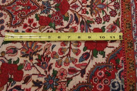 Jozan Red Hand Knotted 37 X 411 Area Rug 100-74460 Image 4