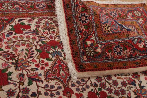 Jozan Red Hand Knotted 37 X 411 Area Rug 100-74460 Image 8