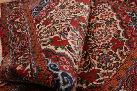 Jozan Red Hand Knotted 37 X 411 Area Rug 100-74460 Image 9