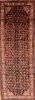 Hamedan Black Runner Hand Knotted 311 X 106 Area Rug 100-74464 Thumb 0