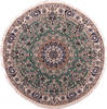 Nain Green Round Hand Knotted 43 X 43 Area Rug 155-74468 Thumb 0