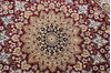 Nain Red Round Hand Knotted 47 X 47 Area Rug 155-74469 Thumb 3